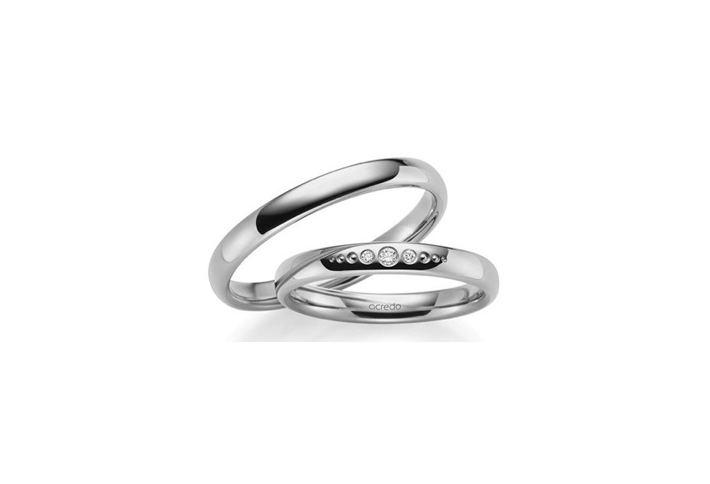 La oferta más amplia en anillos de boda en Platino